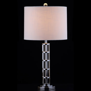 Hailey 26" Crystal LED Table Lamp - JONATHAN Y